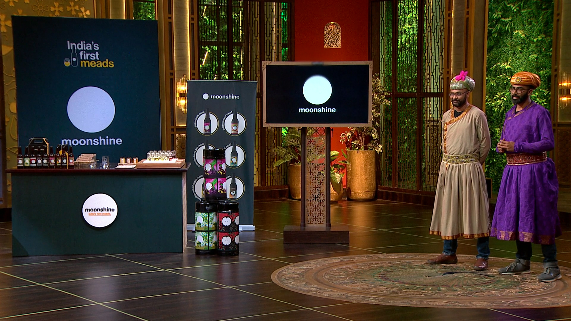 Moonshine Meadery founders pitching on Shark Tank India